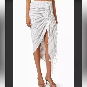 JUST BEE QUEEN
Tulum Ruched Midi Skirt in Organic Cotton
Worn in good condition
